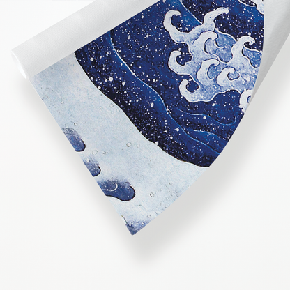 Feminine Wave by Hokusai - Art Print