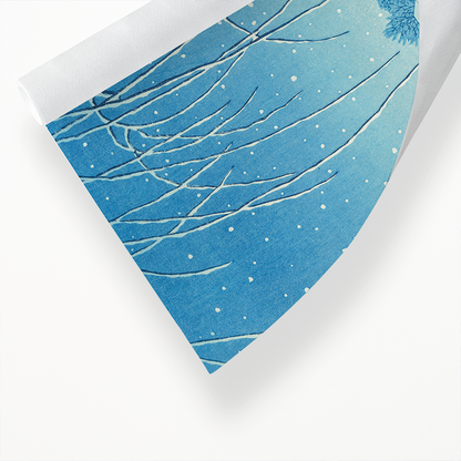 Bridge over edo river - Art Print