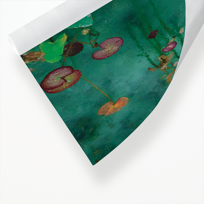 Koi Fish Serenity in the Water - Art Print