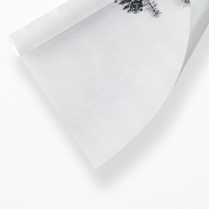 Trees Amidst the Mysterious Mist - Art Print
