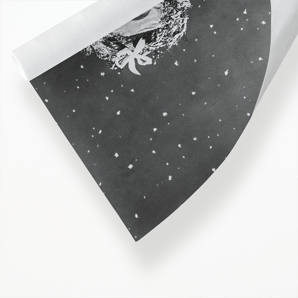 Santa Cat - Art Print