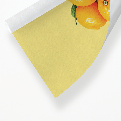 Bowl with oranges - Art Print