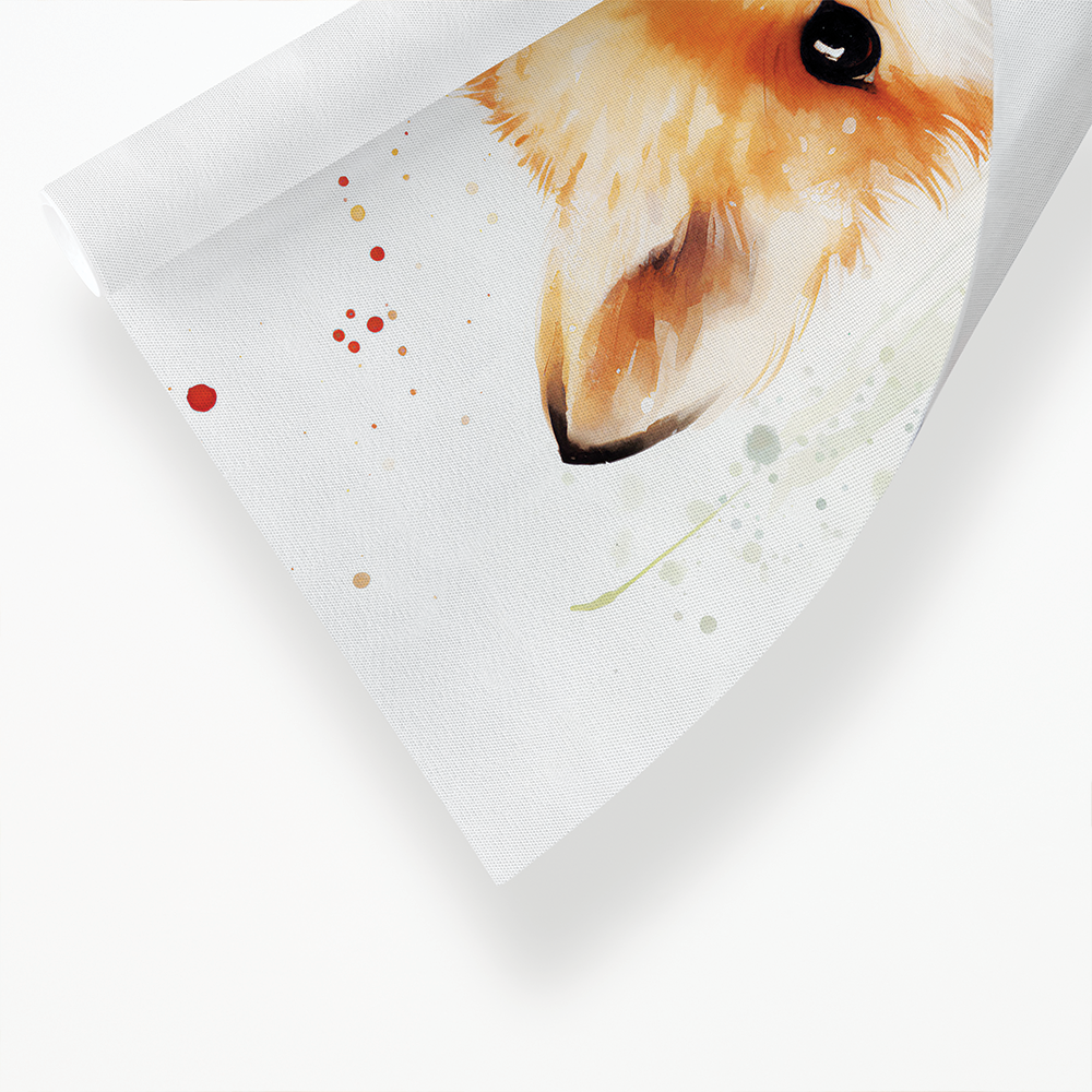 Cute little fox - Art Print