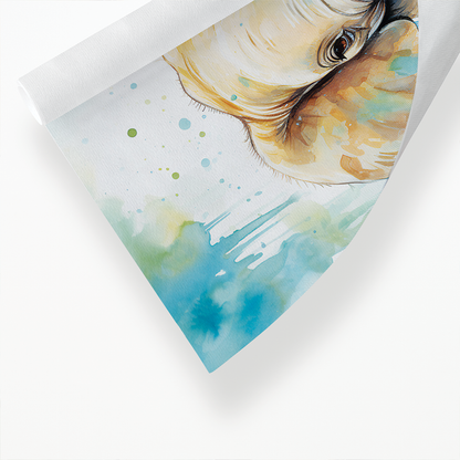 Elephant in the jungle - Art Print