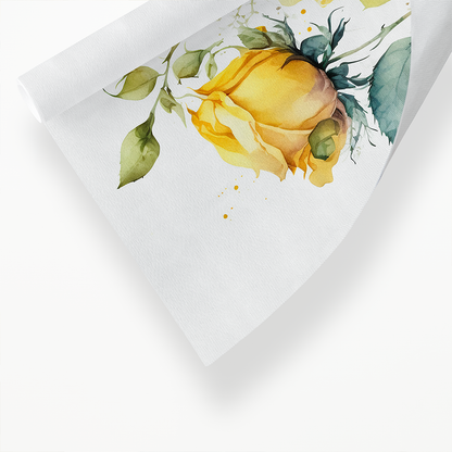 Yellow rose I - Art Print