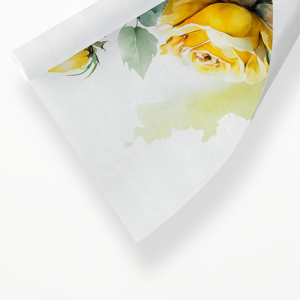 Yellow rose III - Art Print