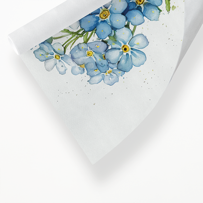 Forget me not II - Art Print