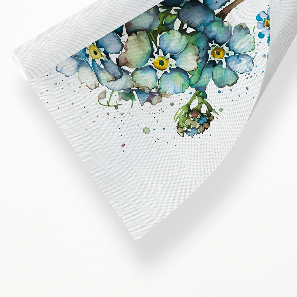 Forget me nog VI - Art Print