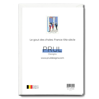 Le gout des chales: France XXe siècle - Greeting Card