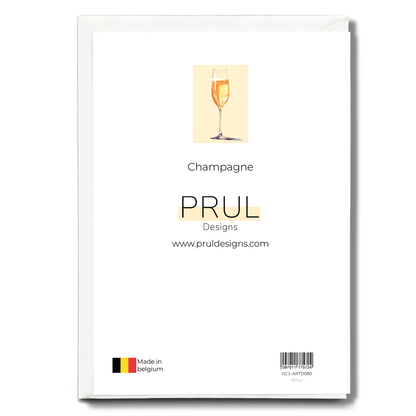 Champagne - Greeting Card