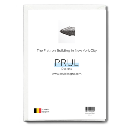 The Flatiron Building in New York City - Greeting Card
