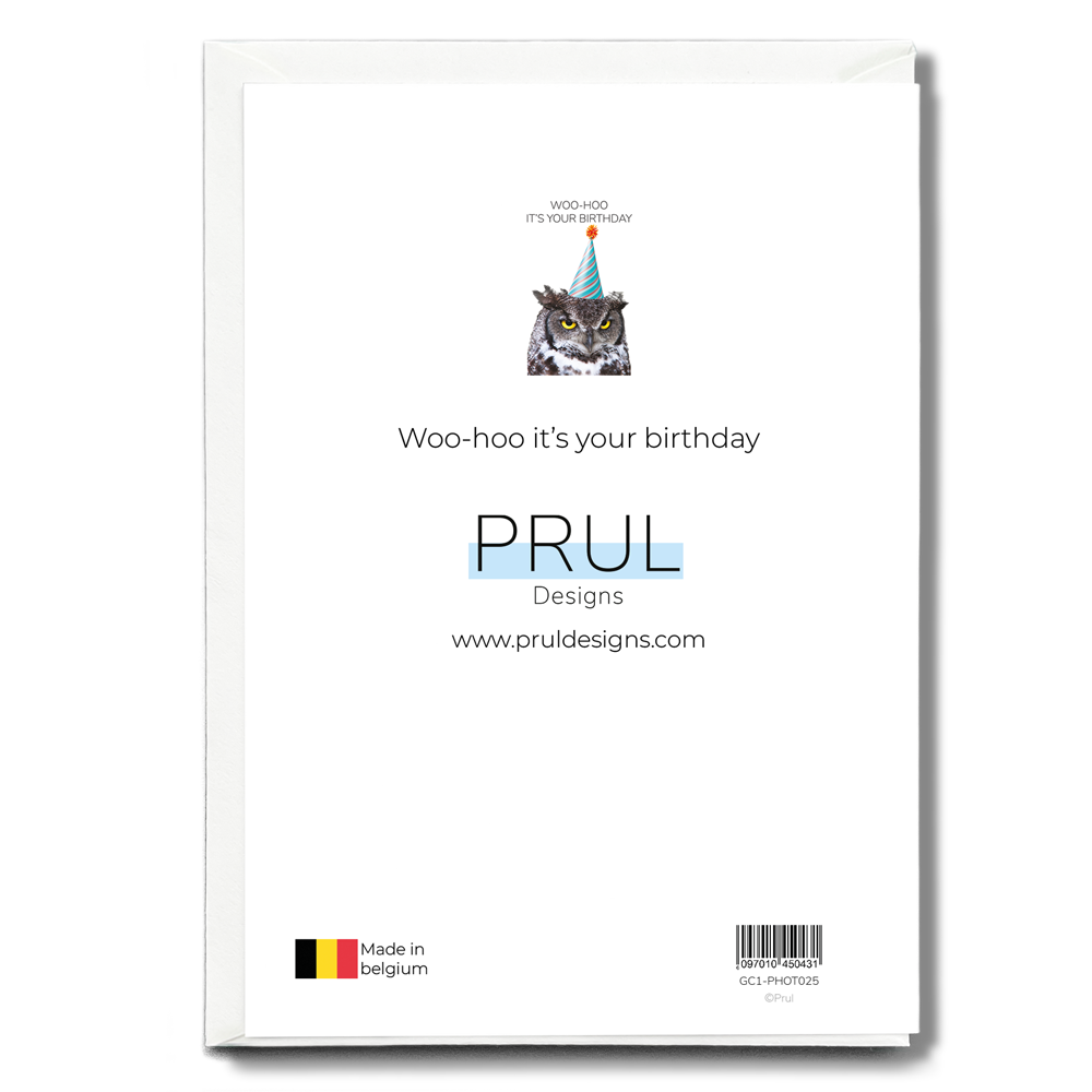 Woo-hoo it's your birthday - Greeting Card
