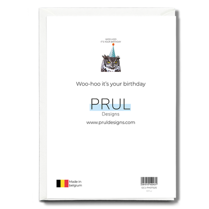 Woo-hoo it's your birthday - Greeting Card