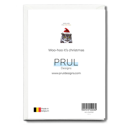 Woo-hoo it's christmas - Greeting Card