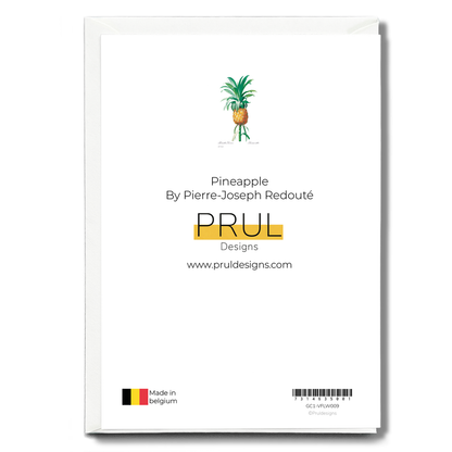 Pineapple By Pierre-Joseph Redouté - Wenskaart