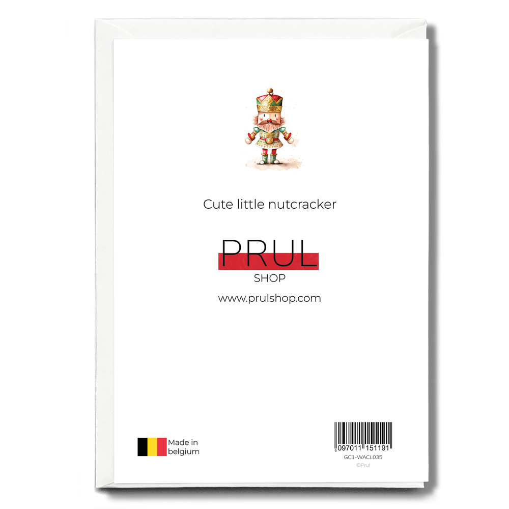 Cute little nutcracker - Greeting Card