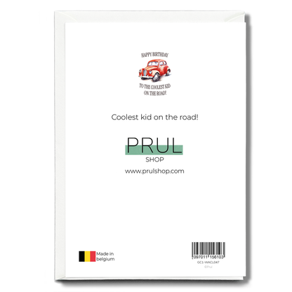 Coolest kid on the road! - Greeting Card