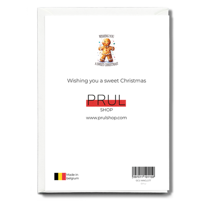 Wishing you a sweet Christmas - Greeting Card