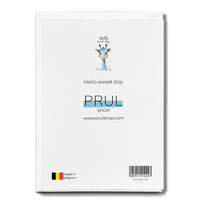 Hello sweet boy - Greeting Card