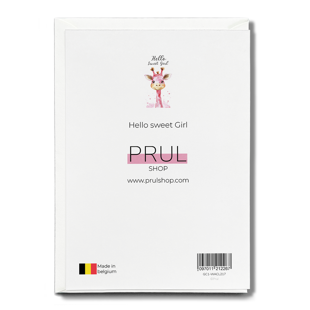 Hello sweet Girl - Greeting Card