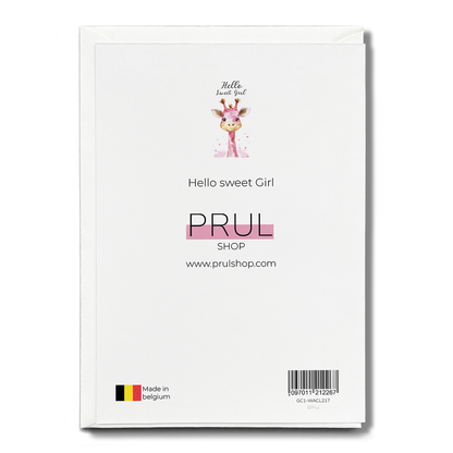Hello sweet Girl - Greeting Card