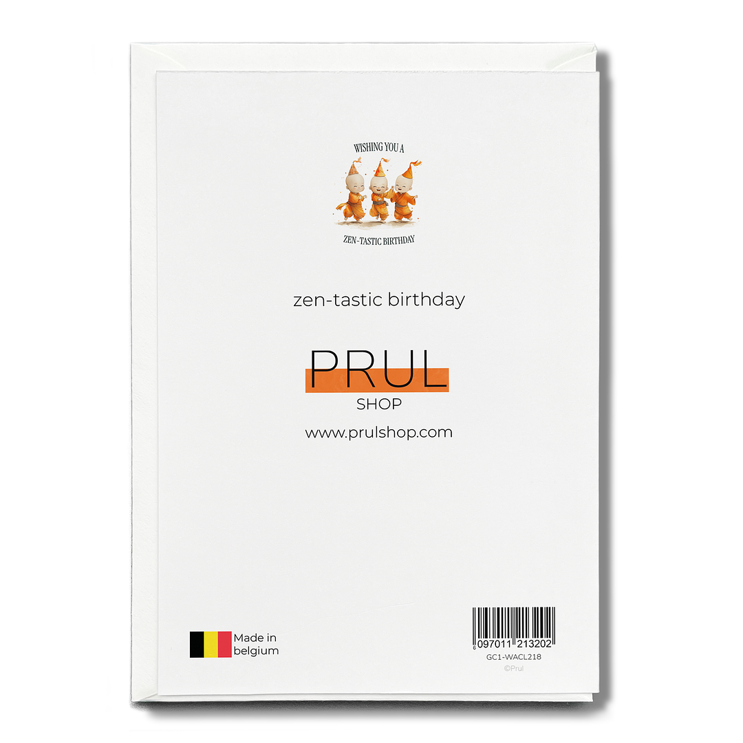 zen-tastic birthday - Greeting Card