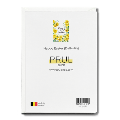 Happy Easter (Daffodils) - Greeting Card