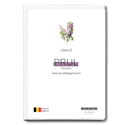 Lilacs 2 - Wenskaart
