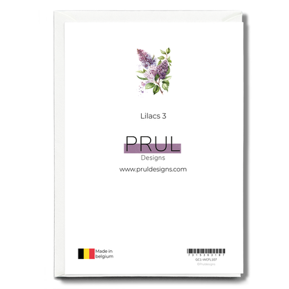 Lilacs 3 - Wenskaart