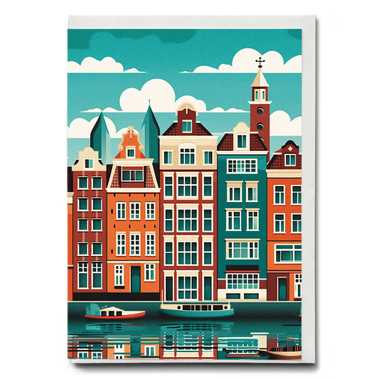 Amsterdam - Greeting Card