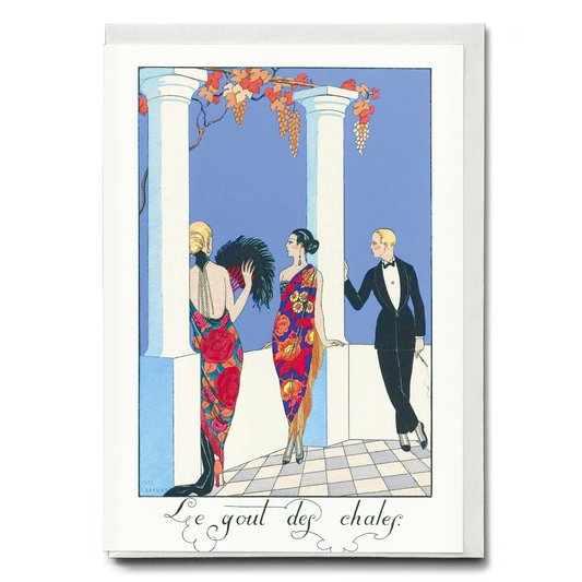 Le gout des chales: France XXe siècle - Greeting Card