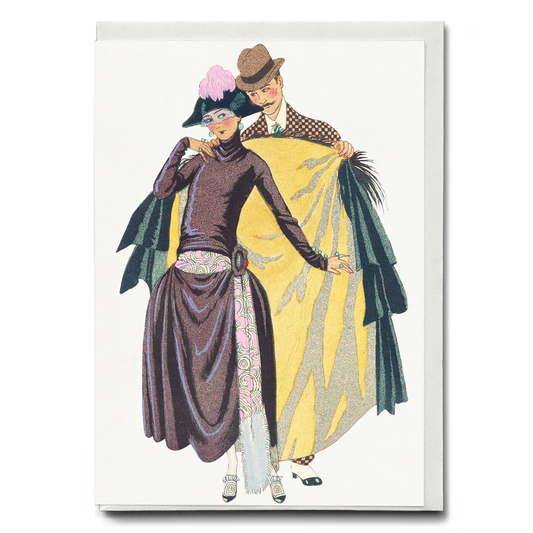 Elle et Lui (Cutout) - Greeting Card