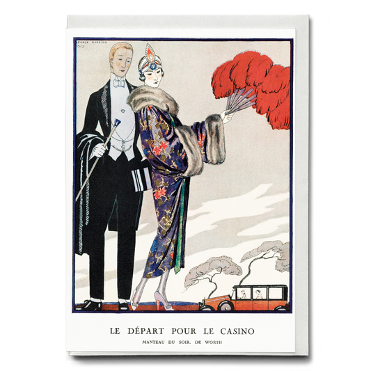 Classy couple - Greeting Card
