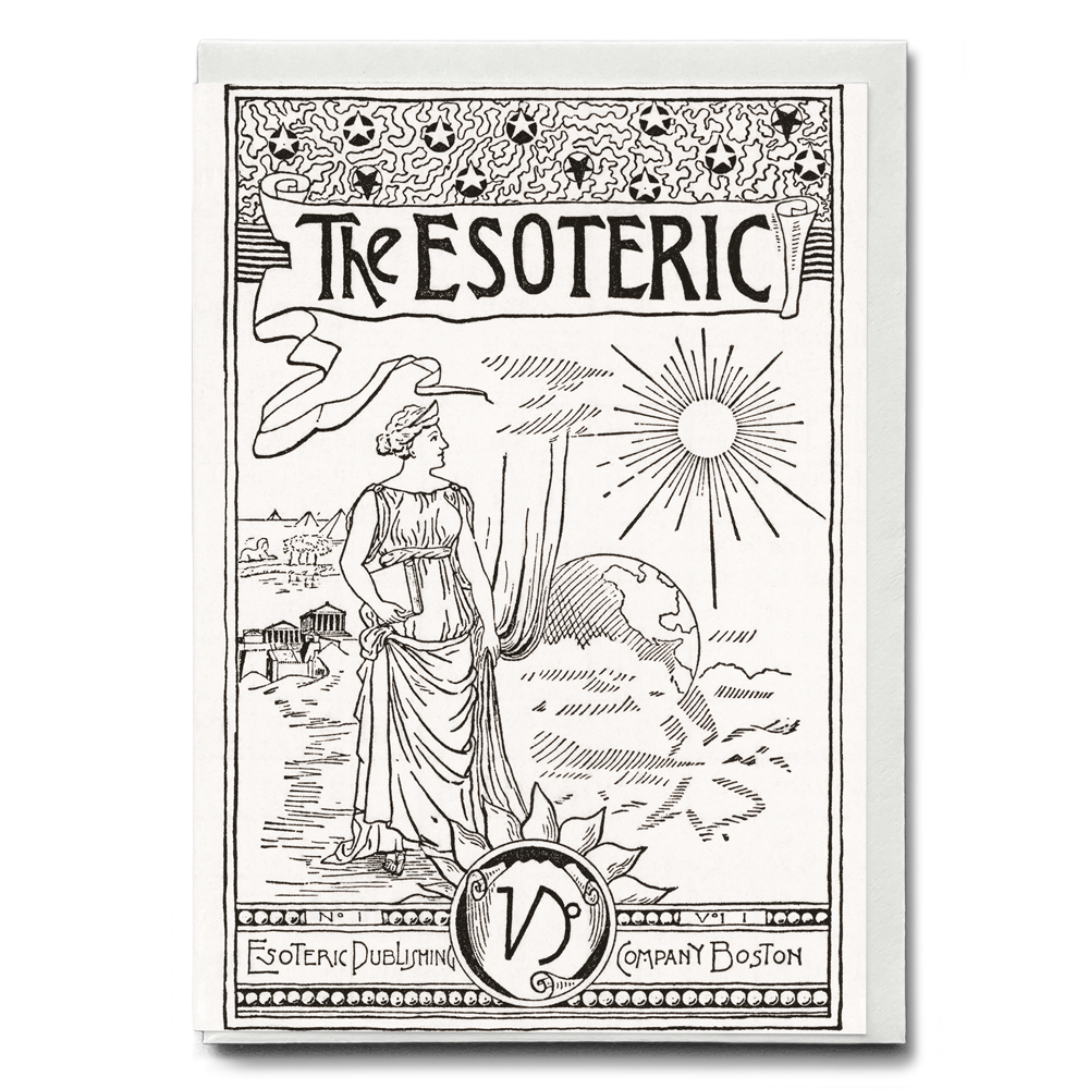 The Esoteric By Hiram Erastus Butler - Greeting Card