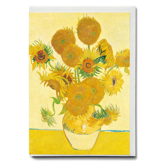 Sunflowers By Vincent van Gogh's - Greeting Card