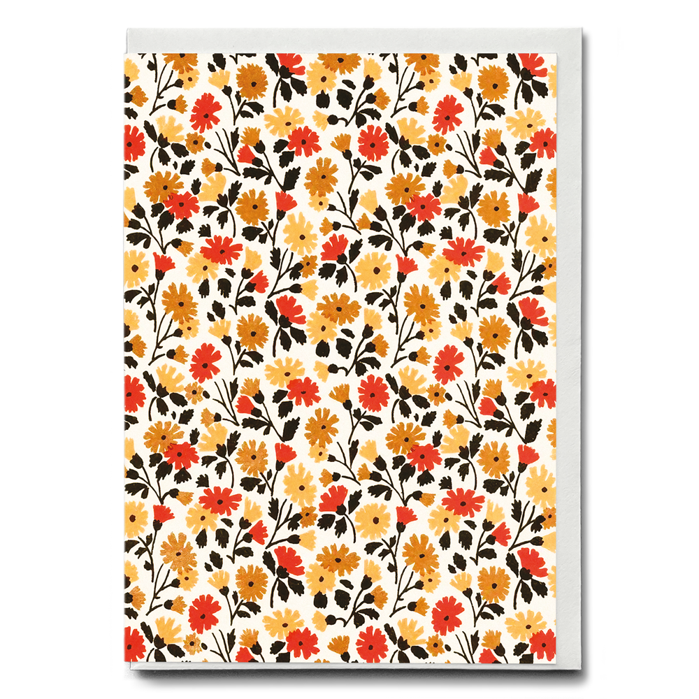 Endleaves of Art - Greeting Card
