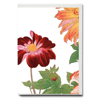 Dahlia By Tanigami Kônan - Wenskaart