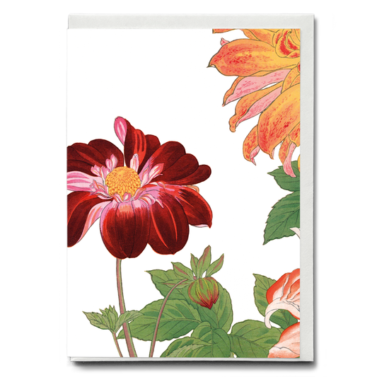 Dahlia By Tanigami Kônan - Wenskaart