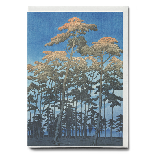 Hikawa park in Omiya Omiya Hikawa no koen - Greeting Card