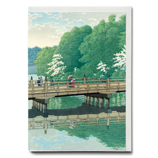 Benkei Bridge, Akasaka - Greeting Card