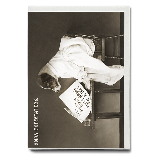 Xmas expectations - Greeting Card