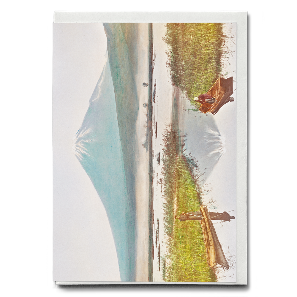 Mount Fuji as Seen from Kashiwabara - Greeting Card