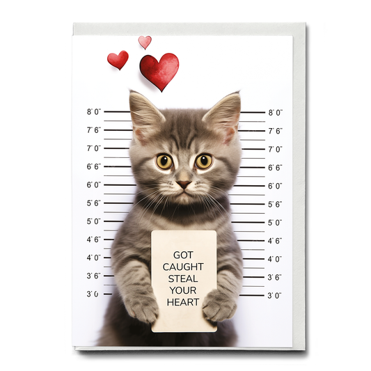 Got caught steal your heart - Greeting Card