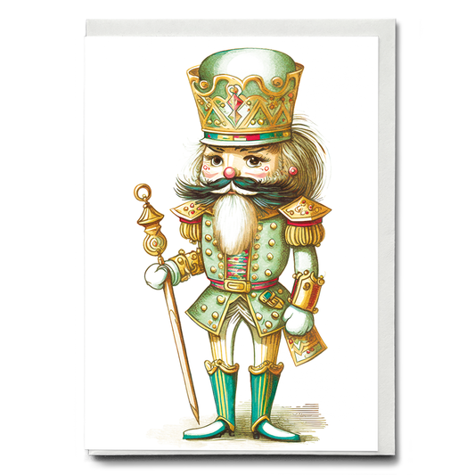 nutcracker Victorian illustration - Greeting Card