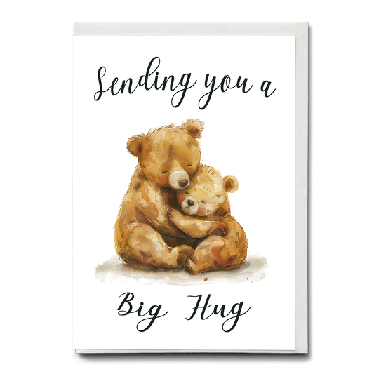 Sending a Big hug - Greeting Card