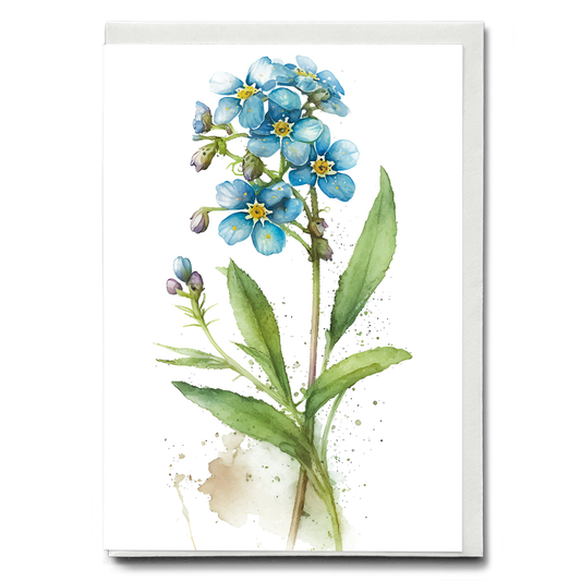 Forget me not I - Wenskaart