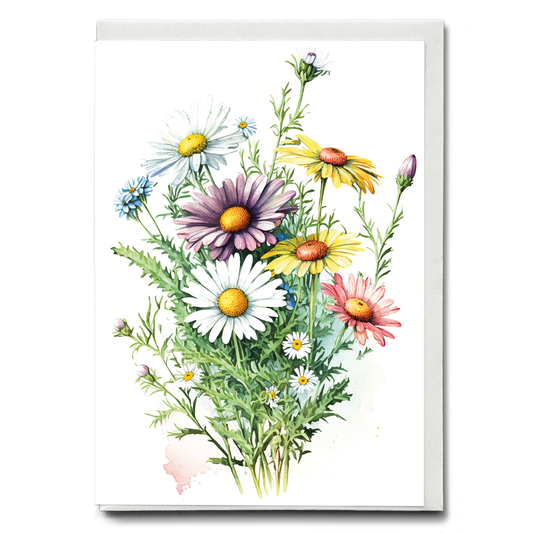 Daisies I - Wenskaart