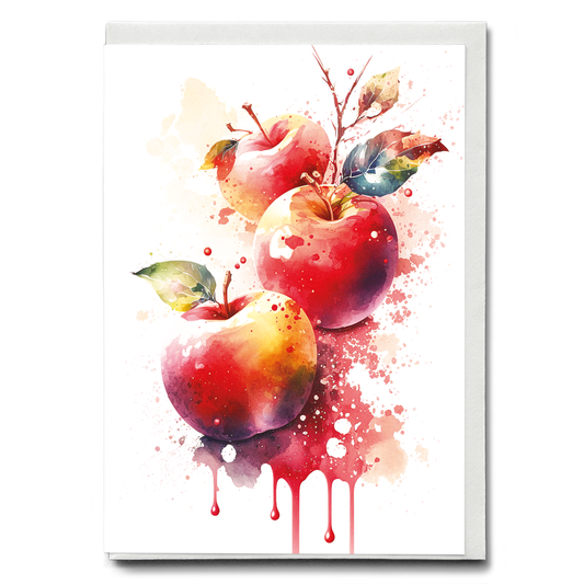 Red Apples 2 - Wenskaart