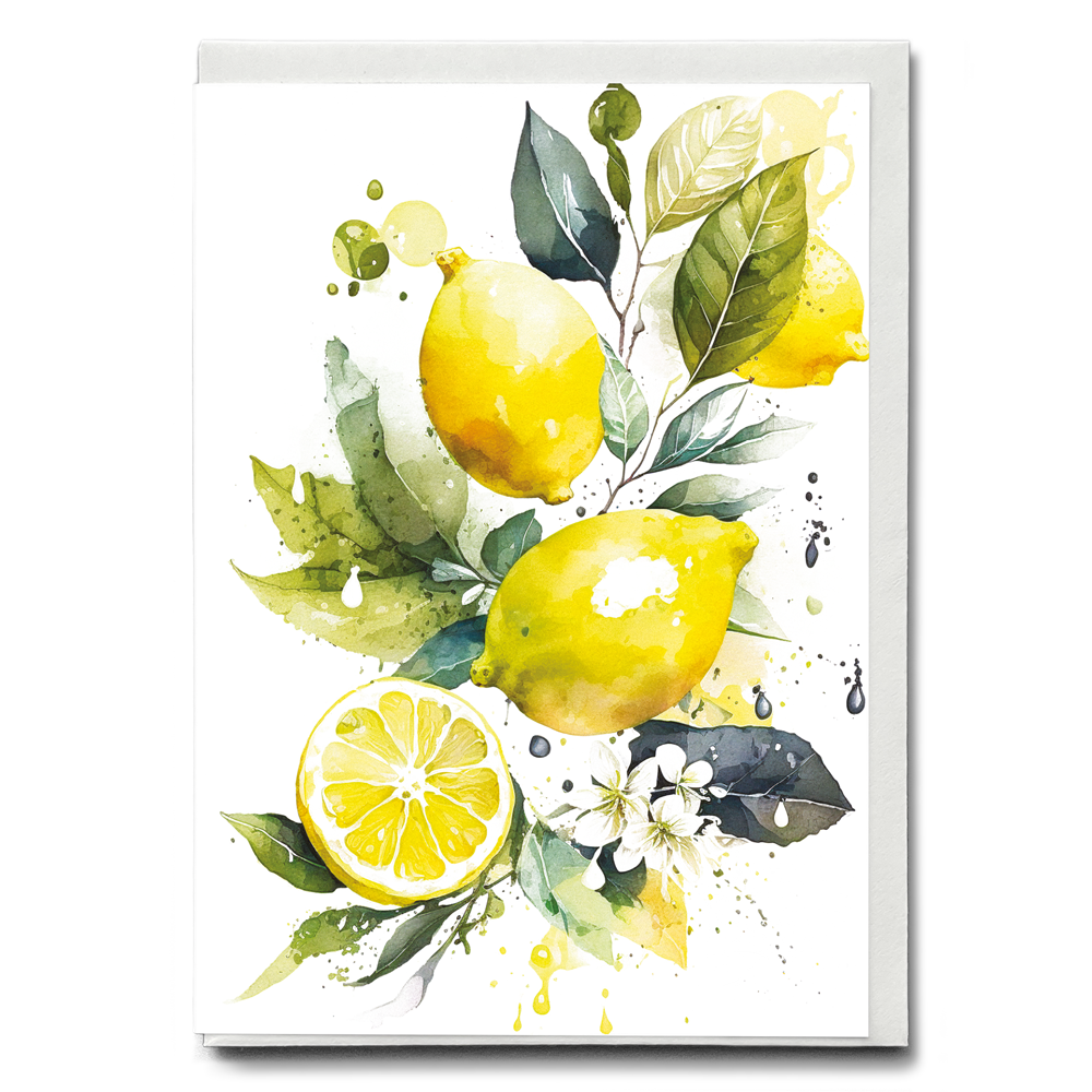 Lemons 1 - Wenskaart