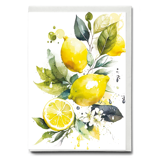 Lemons 1 - Wenskaart